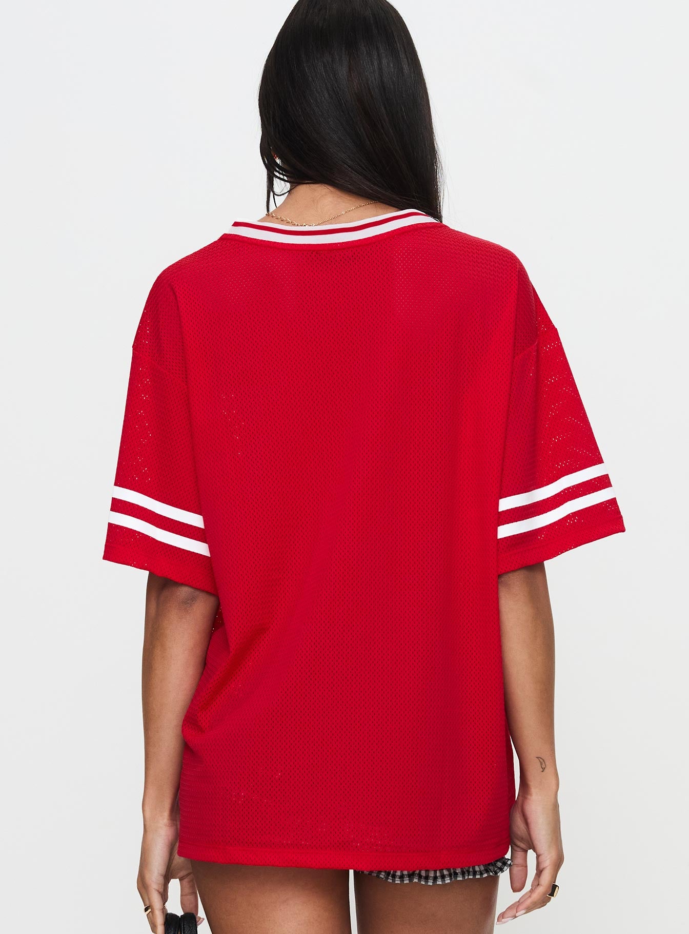 Austin Texas Sports Jersey Top Red、mySite、solidvoid