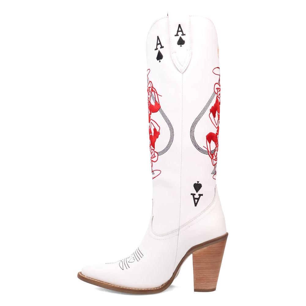 Ace Of Spades Embroidered Snip Toe Cowboy Boots、mySite、gtrtttuynbv