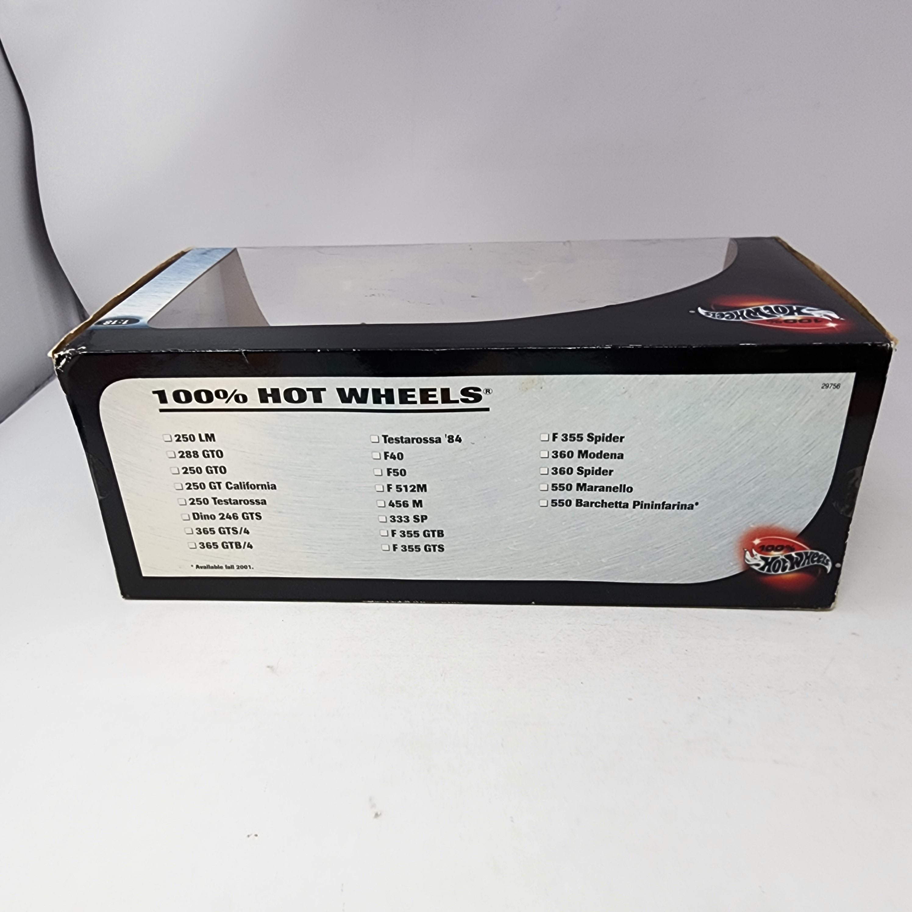 Ferrari 550 Barchetta Pinninfarina * Yellow * 100% Hot Wheels 1/18 Scale、mySite、hgirdovlk