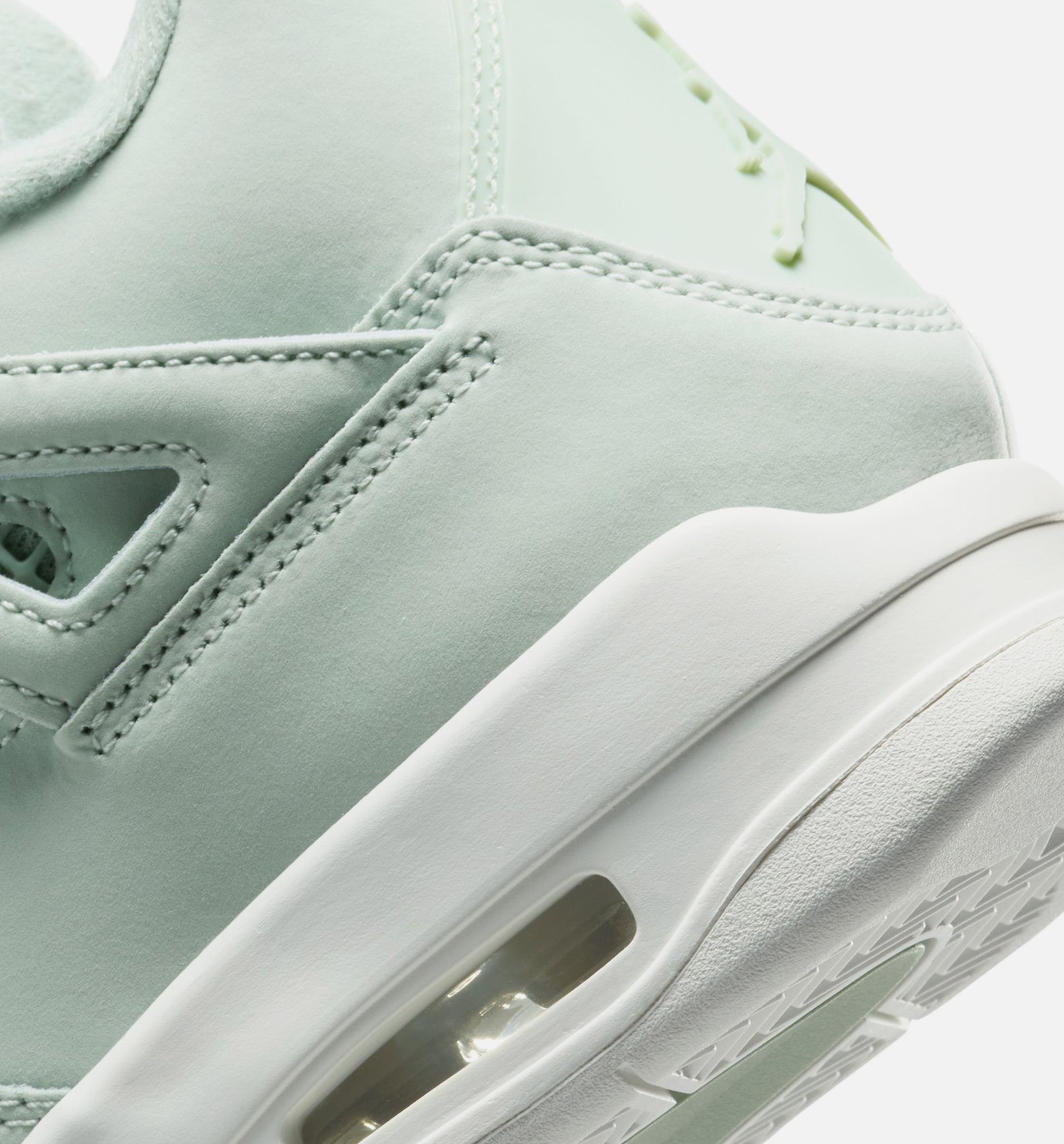 Air Jordan 4 Retro Abundance Womens Lifestyle Shoe - Seafoam/Sail/Metalic Silver、mySite、dreamappss