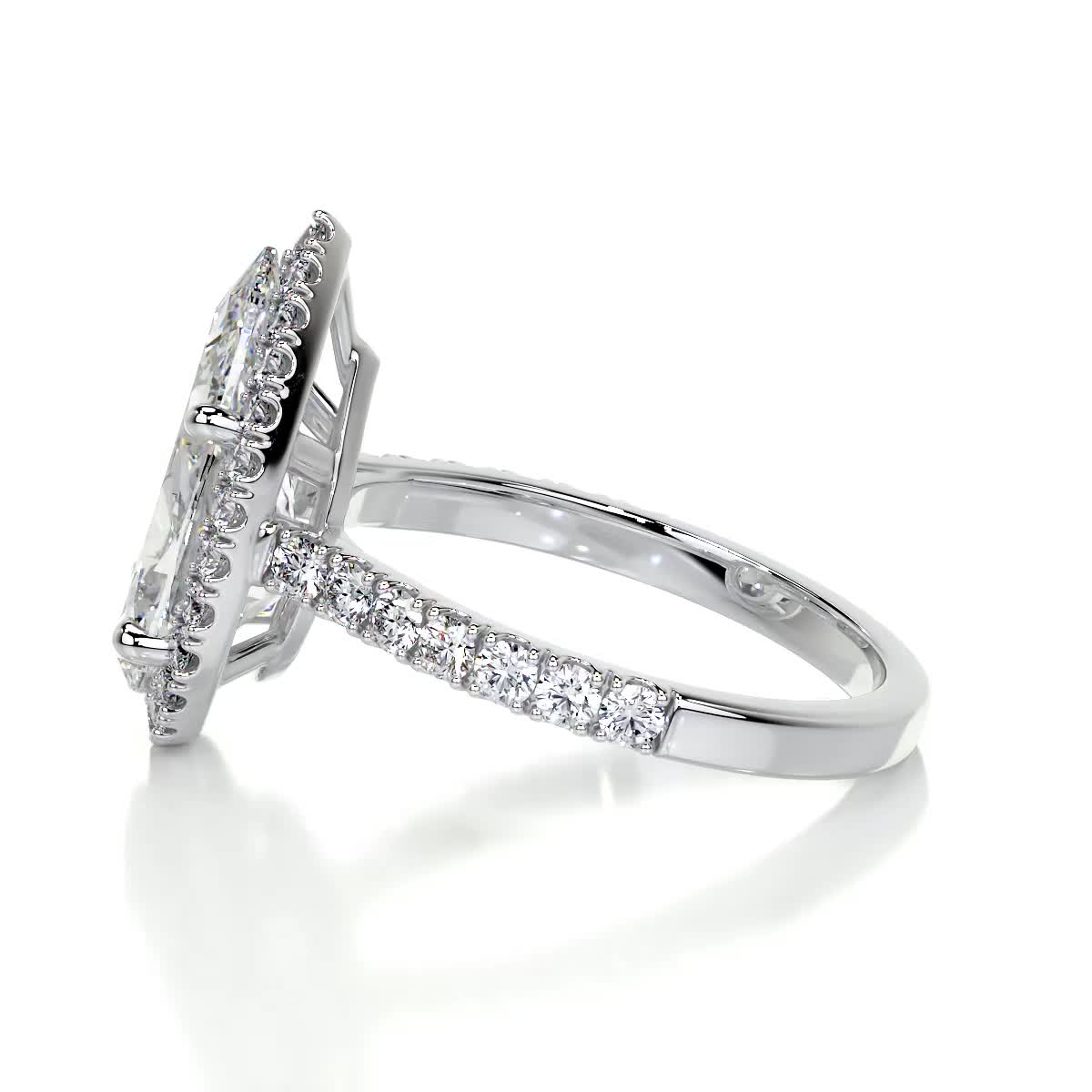 Sophia Diamond Engagement Ring -18K White Gold、mySite、hinf8tx79