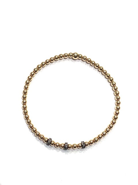 Erin Steele Jewelry Diamond Beaded Bracelet、mySite、noshort