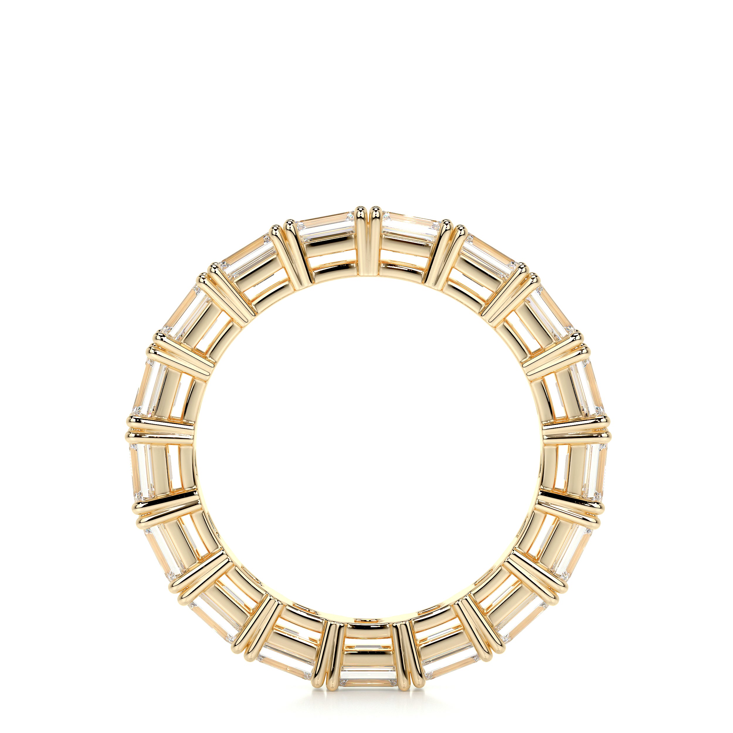 Vicky Lab Grown Diamond Wedding Ring -18K Yellow Gold、mySite、hinf8tx79