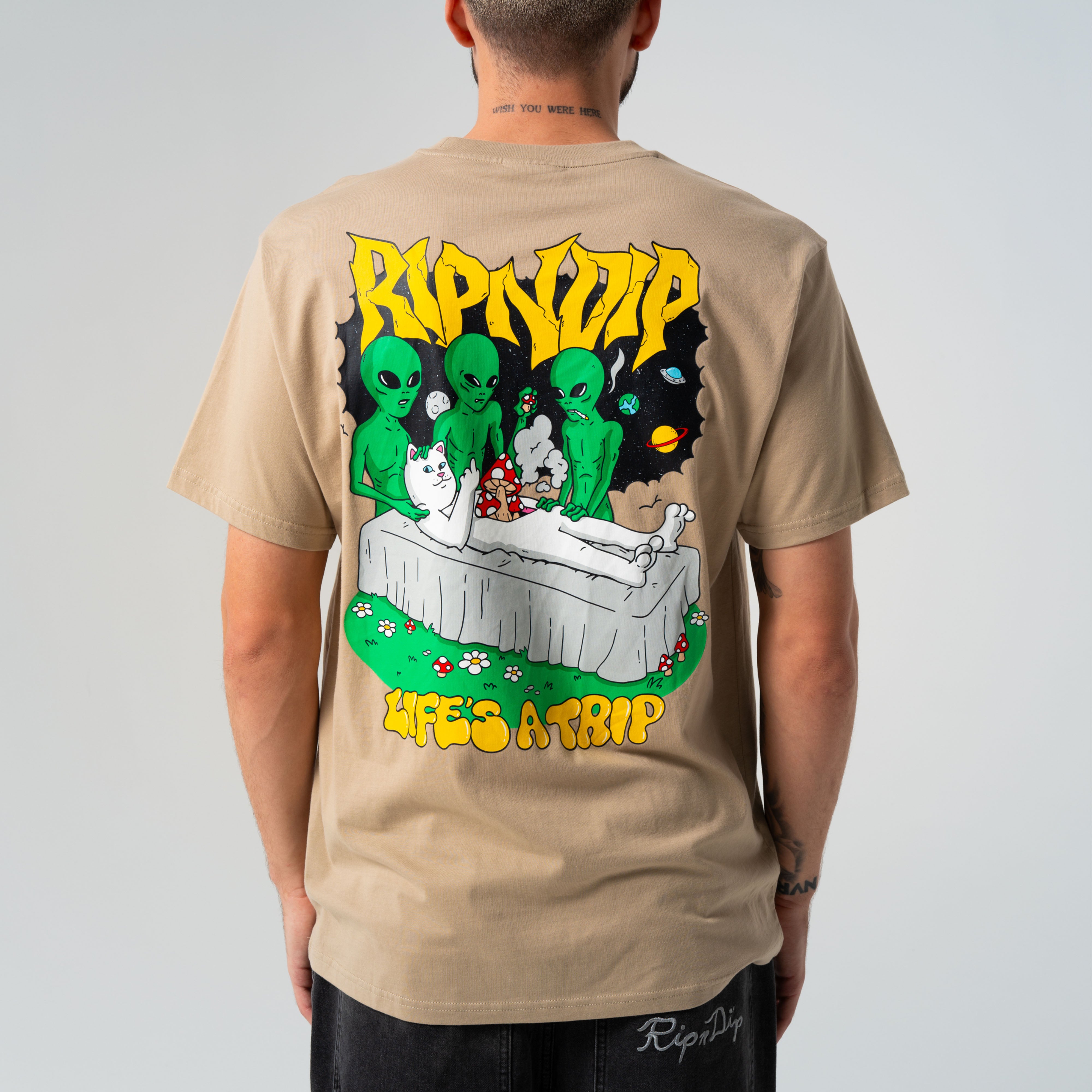  Harvest Tee (Khaki)、mySite、merchandisen