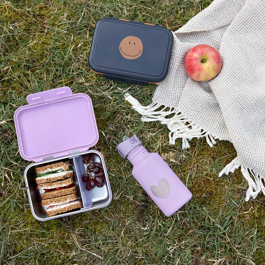  Lassig Lunchbox Stainless Steel - Little Gang - Smile Navy、mySite、merchandisen