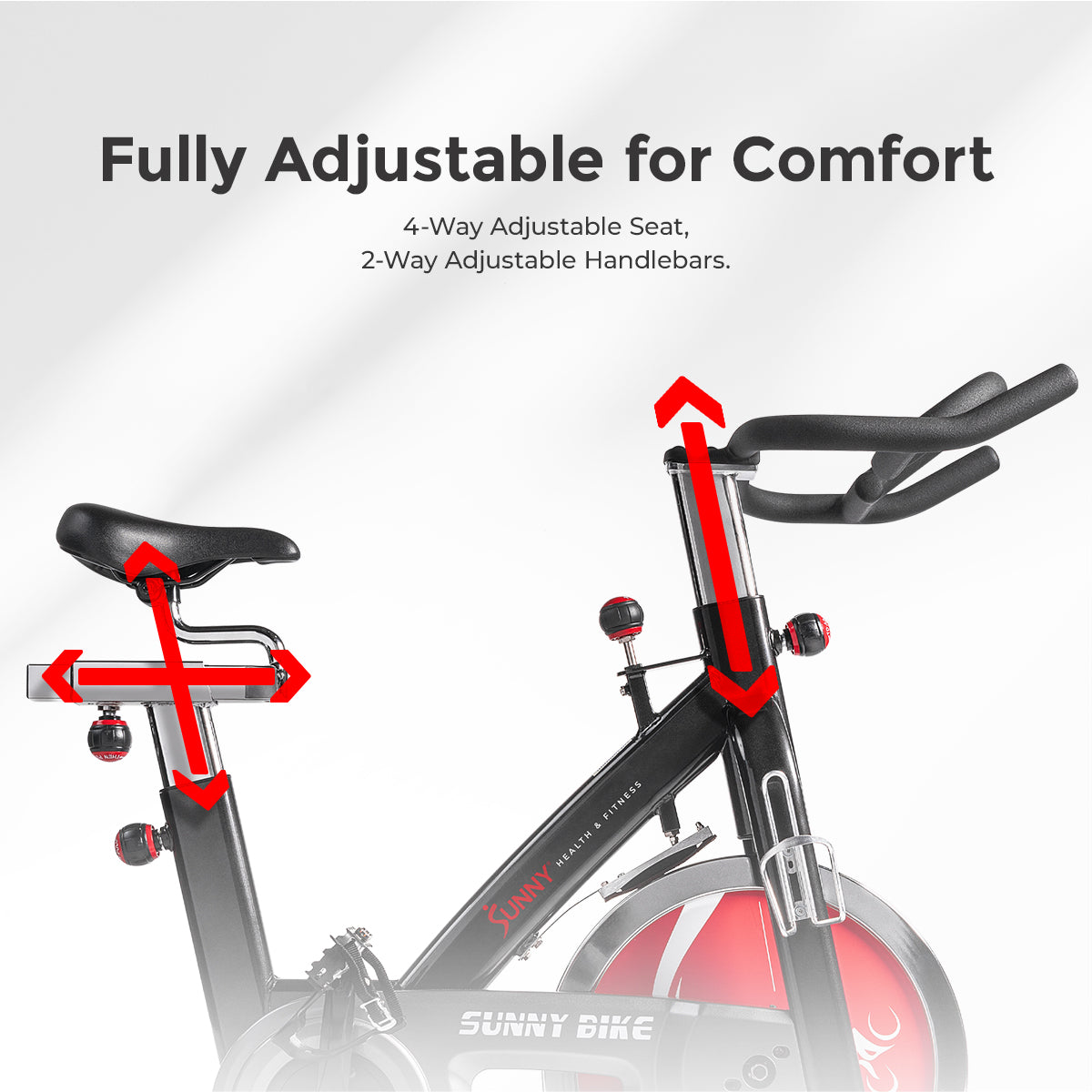  Belt Drive Indoor Cycling Bike with 49 LB Flywheel、mySite、ghnorth