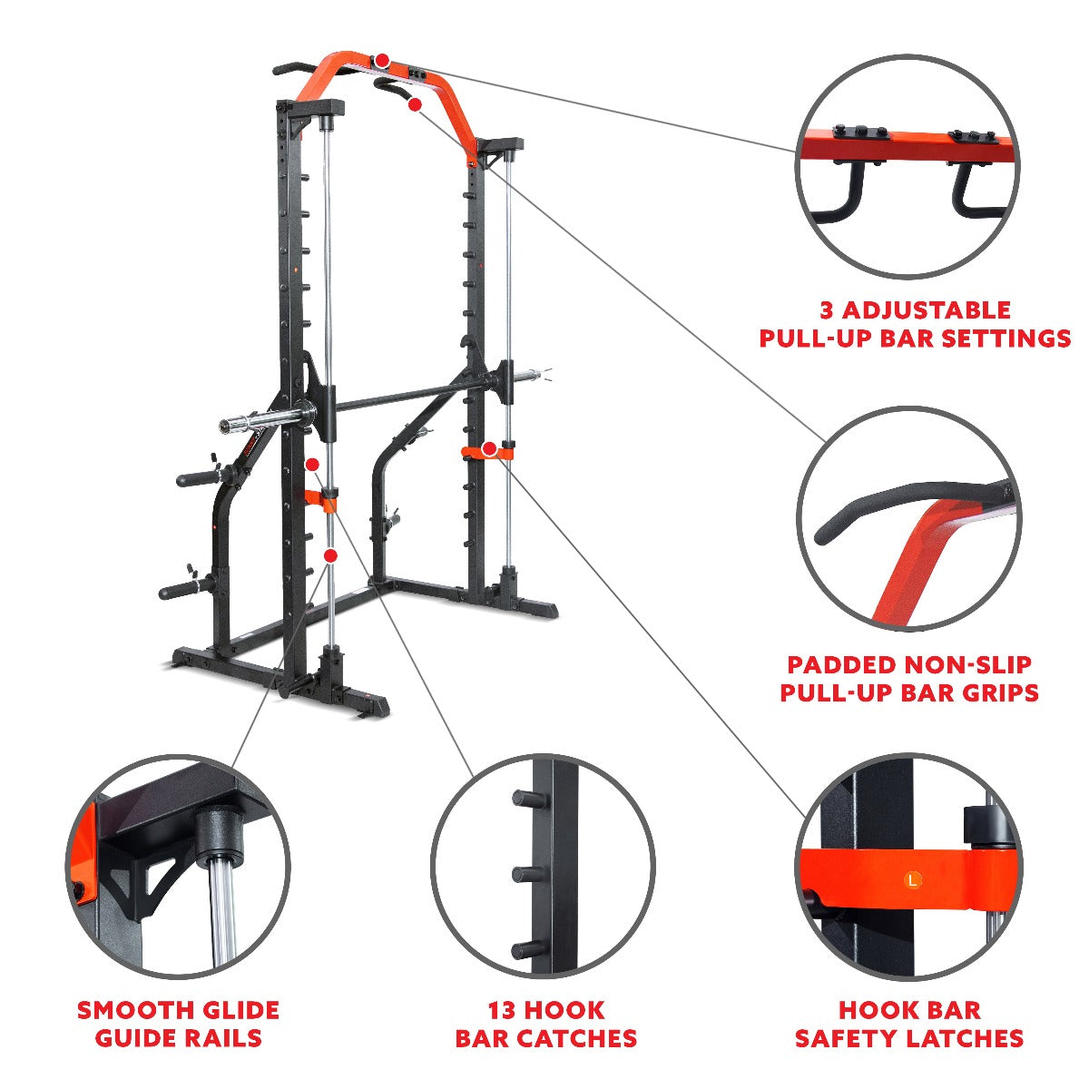  Premium Home Use Strength Training Smith Machine、mySite、ghnorth