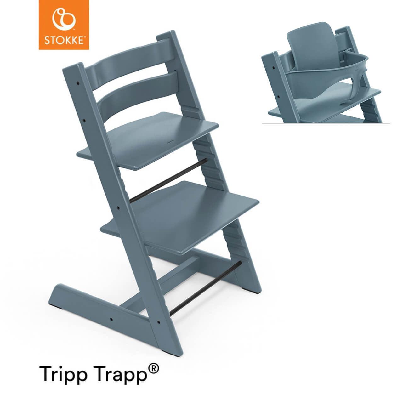  Stokke Tripp Trapp Highchair - Fjord Blue、mySite、merchandisen