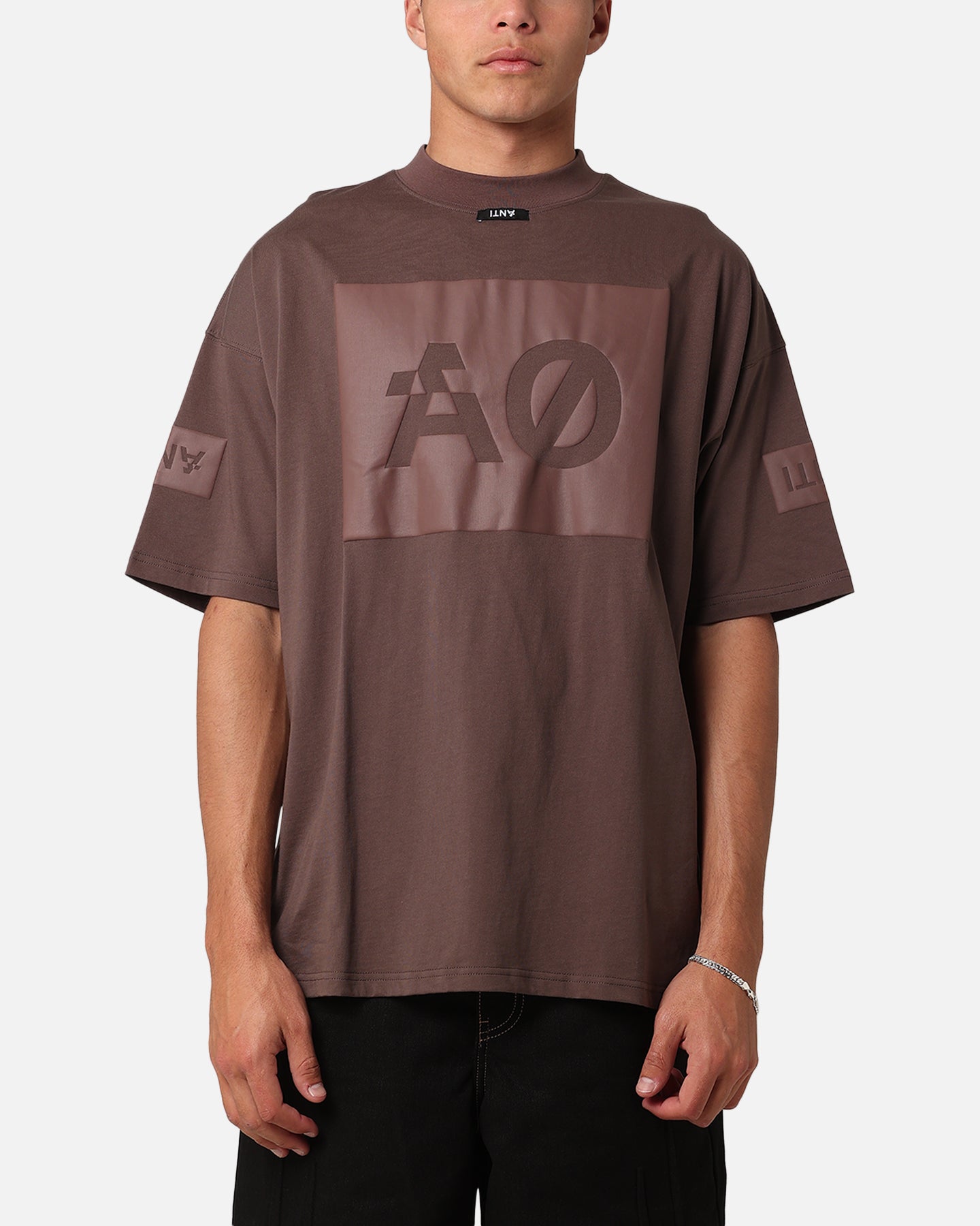 The Anti Order Tao Box Logo T-Shirt Brown、mySite、zt4zffjzw