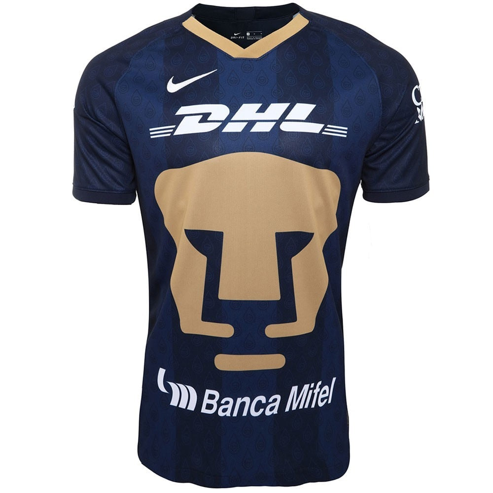 Nike Men's Pumas UNAM 19/20 Away Jersey Blue/Gold、mySite、bottomscart