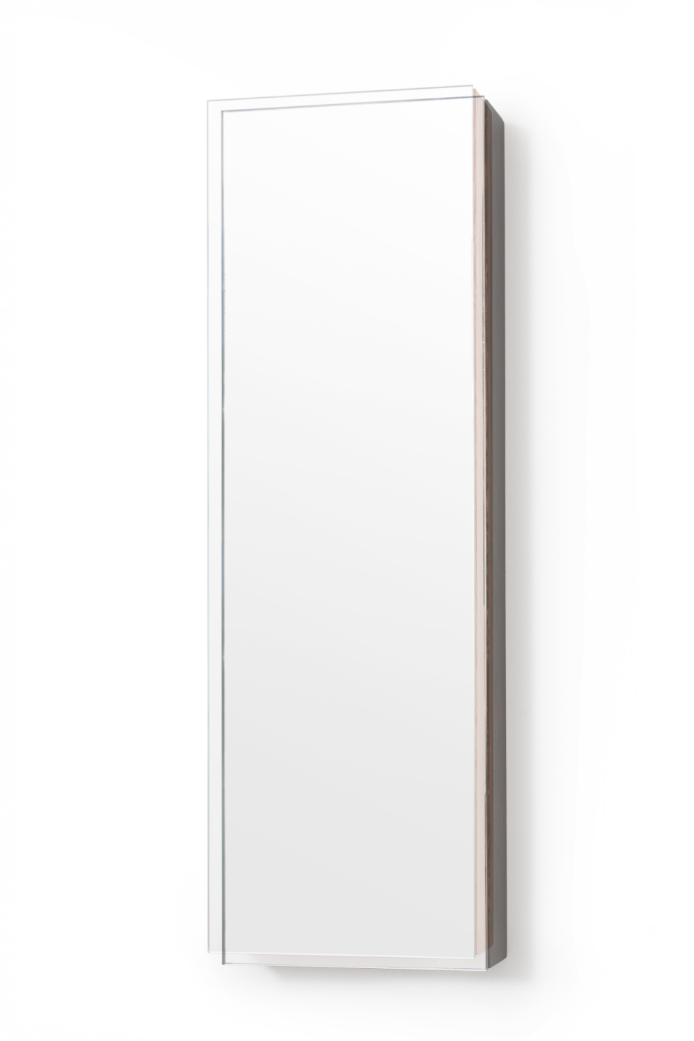 Oak Vertical Bathroom Cabinet with Mirror | Wireworks 800 Zone、mySite、neckold
