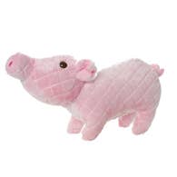 Mighty Safari Plush Pig Durable Dog Toys *、mySite、g9winljtr