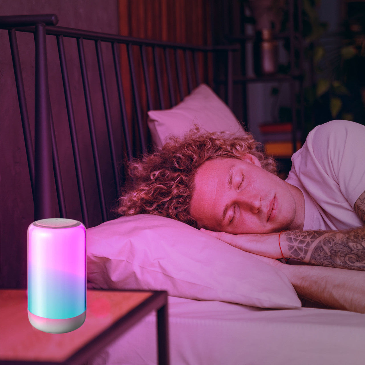 Laser Ambient Light Bluetooth Speaker (RGB)、mySite、camillekostekn