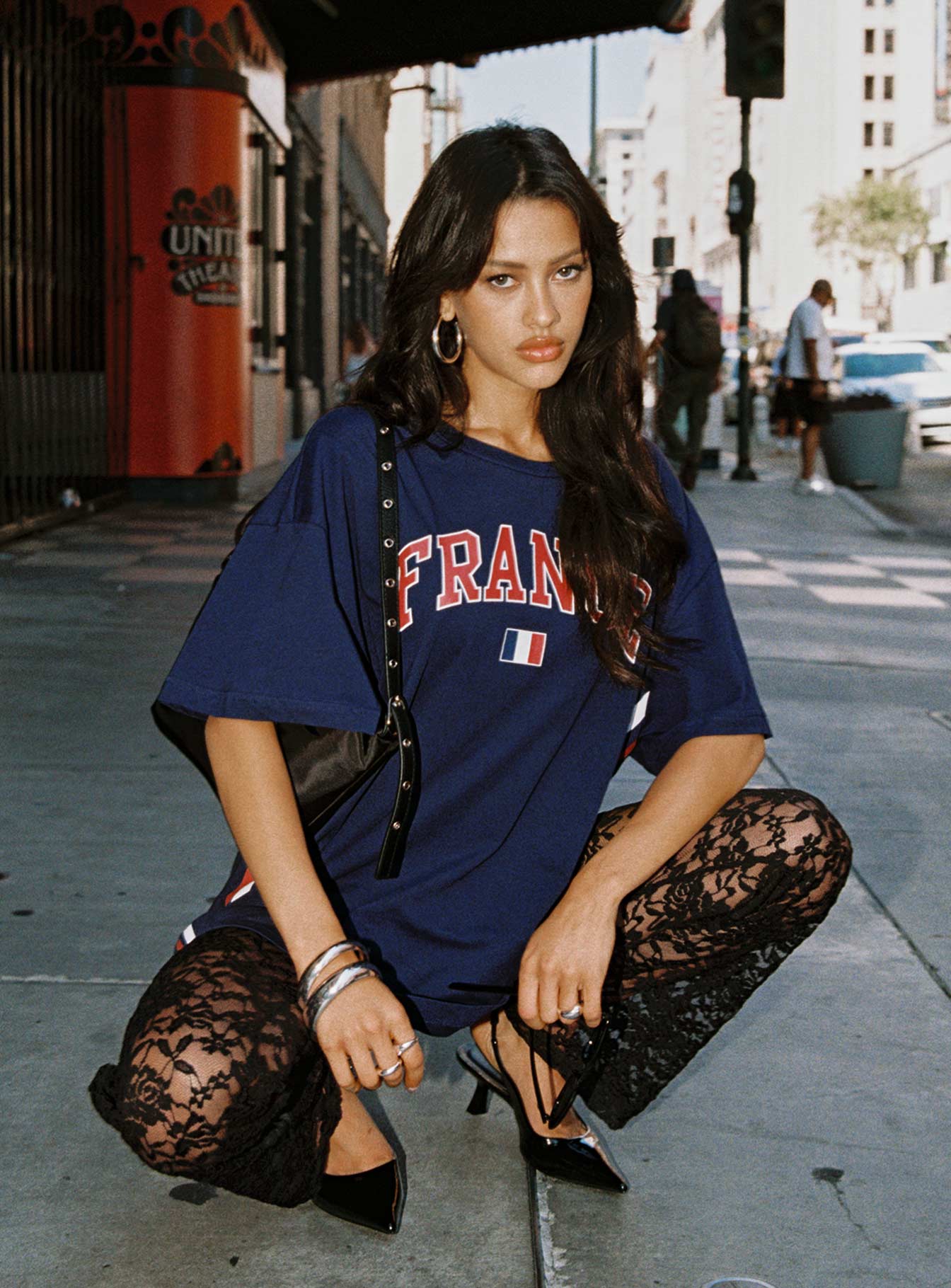 Peru Lace Pants Black、mySite、solidvoid