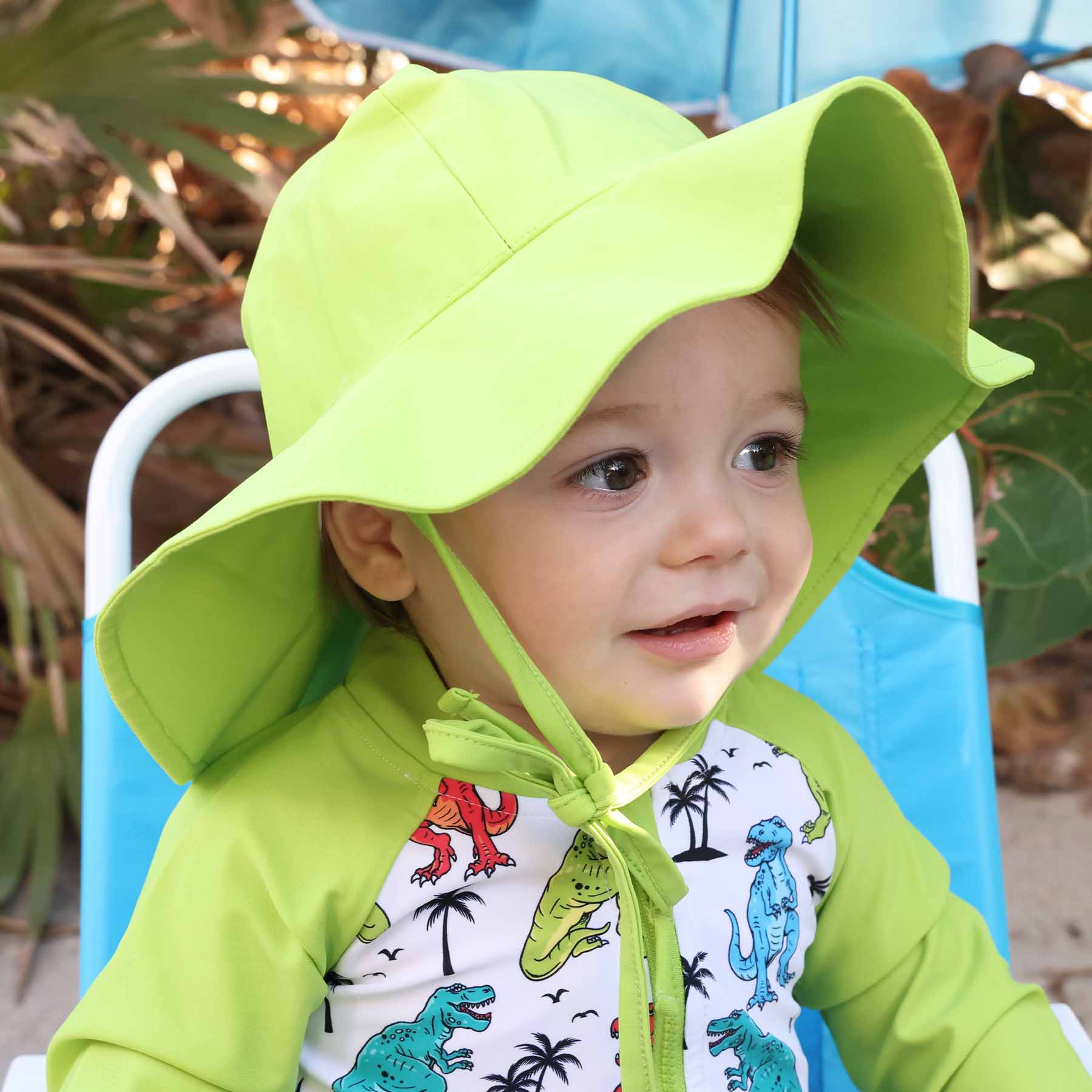  Solid Sun Hat | T-Rex Green、mySite、layawaytickets