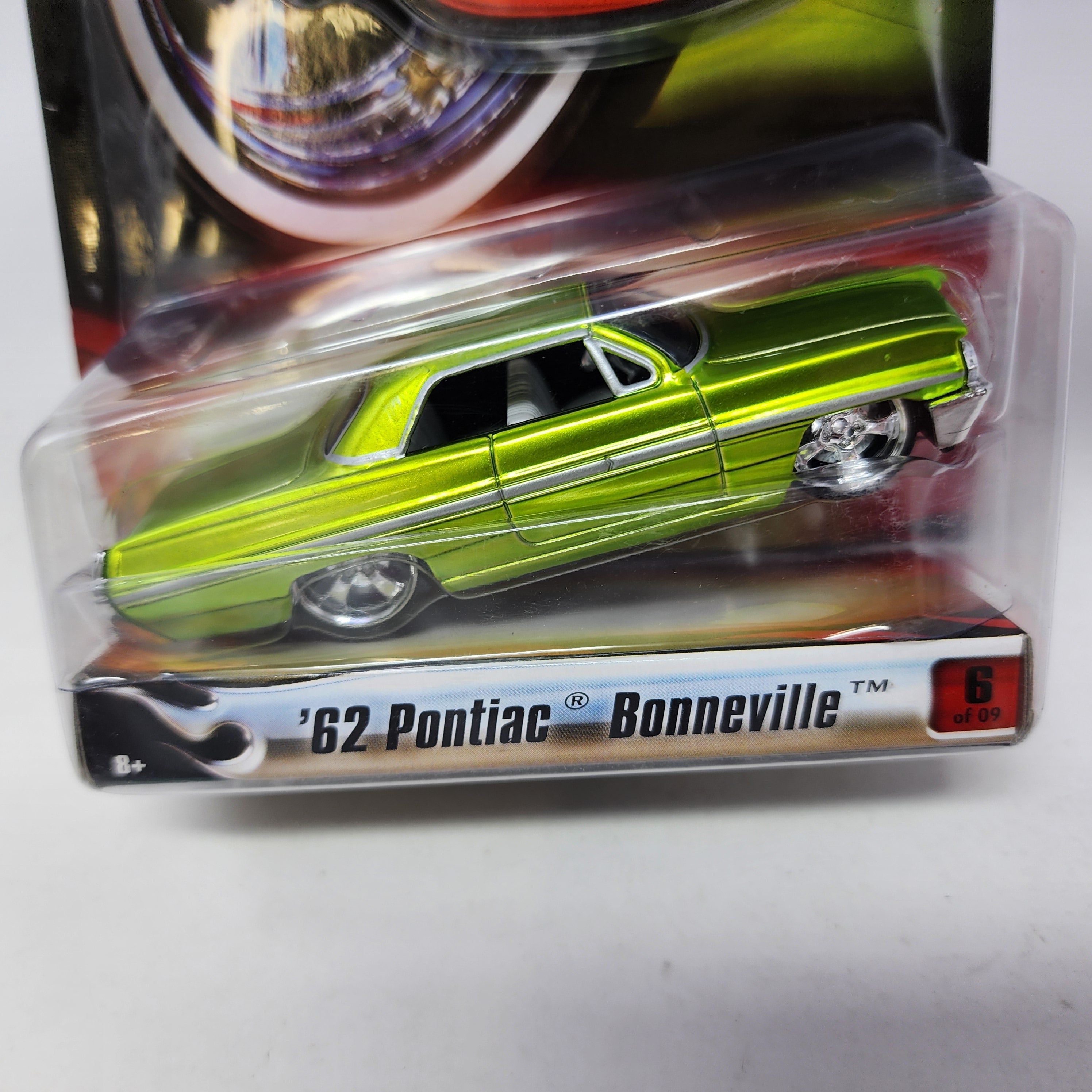 '62 Pontiac Bonneville * Green * Hot Wheels Custom Classics * 1:50 Scale、mySite、hgirdovlk