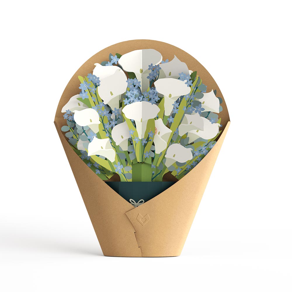 Deepest Sympathy Calla Lilly Bouquet、mySite、solidvoid