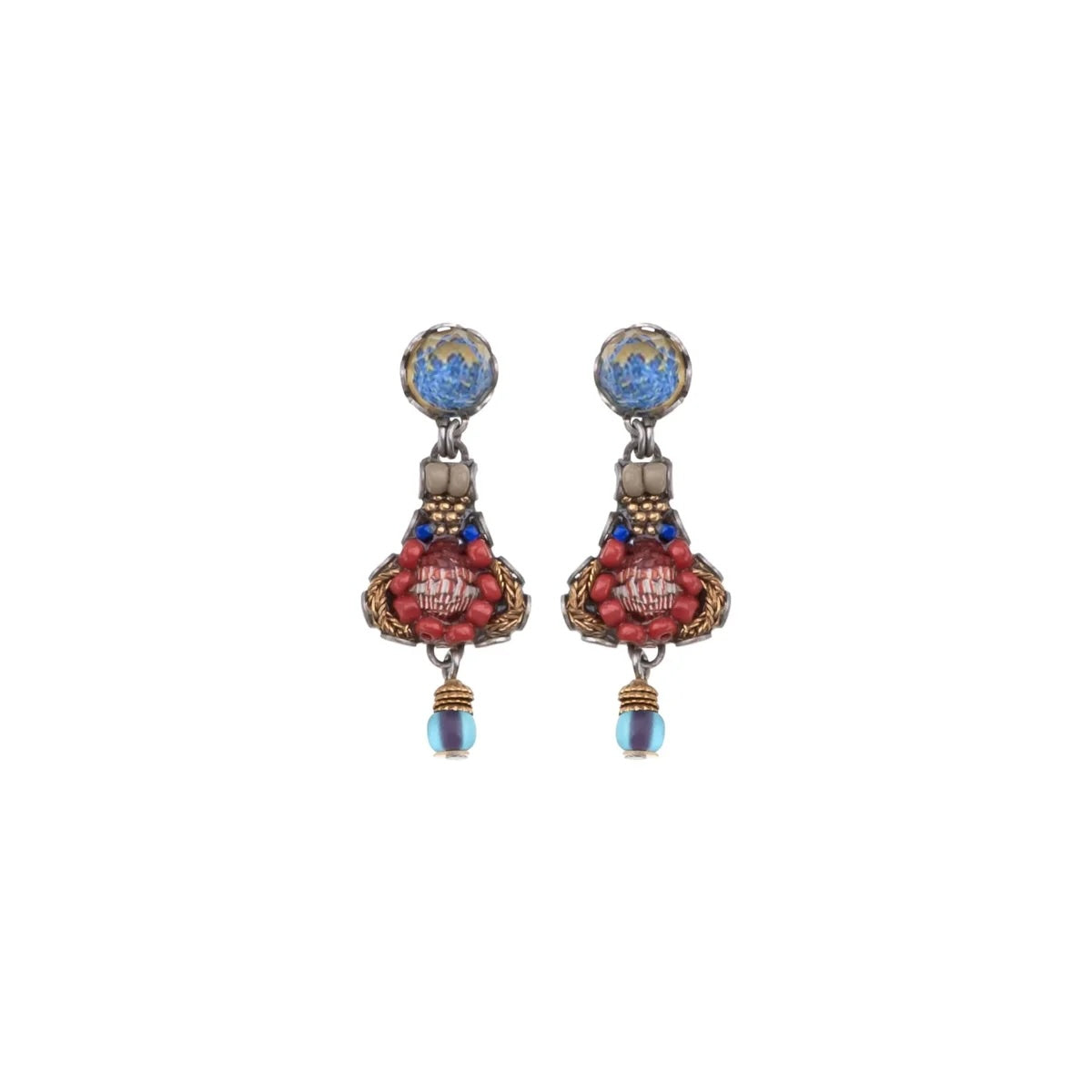 Desert Landscape Frida Post Earrings、mySite、g9winljtr