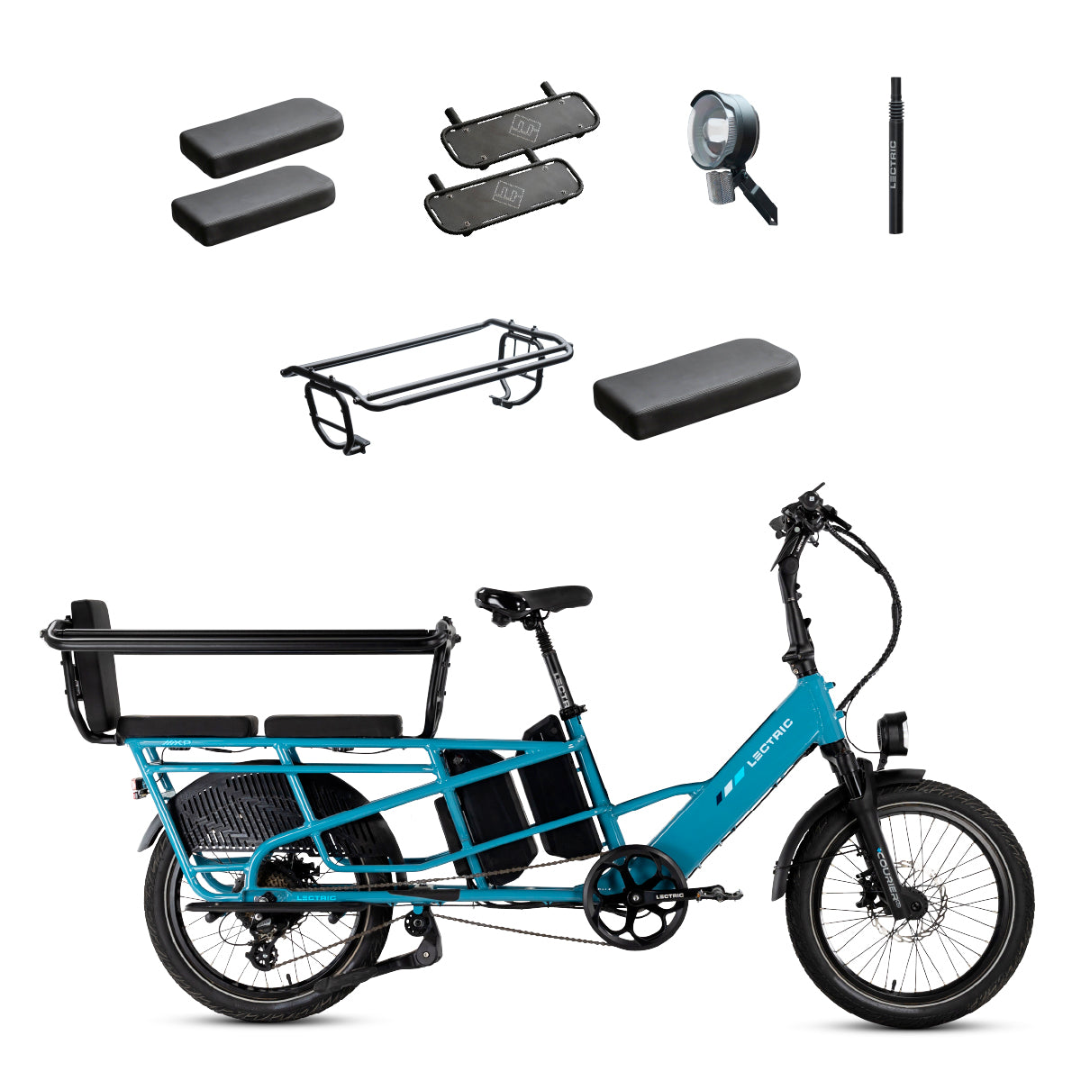  XPedition 2.0 Raindrop Blue Dual-Battery + FREE Running Boards, Cushions, Elite Headlight, Suspension Seat Post, Orbitor ($505 Value)、mySite、ghnorth