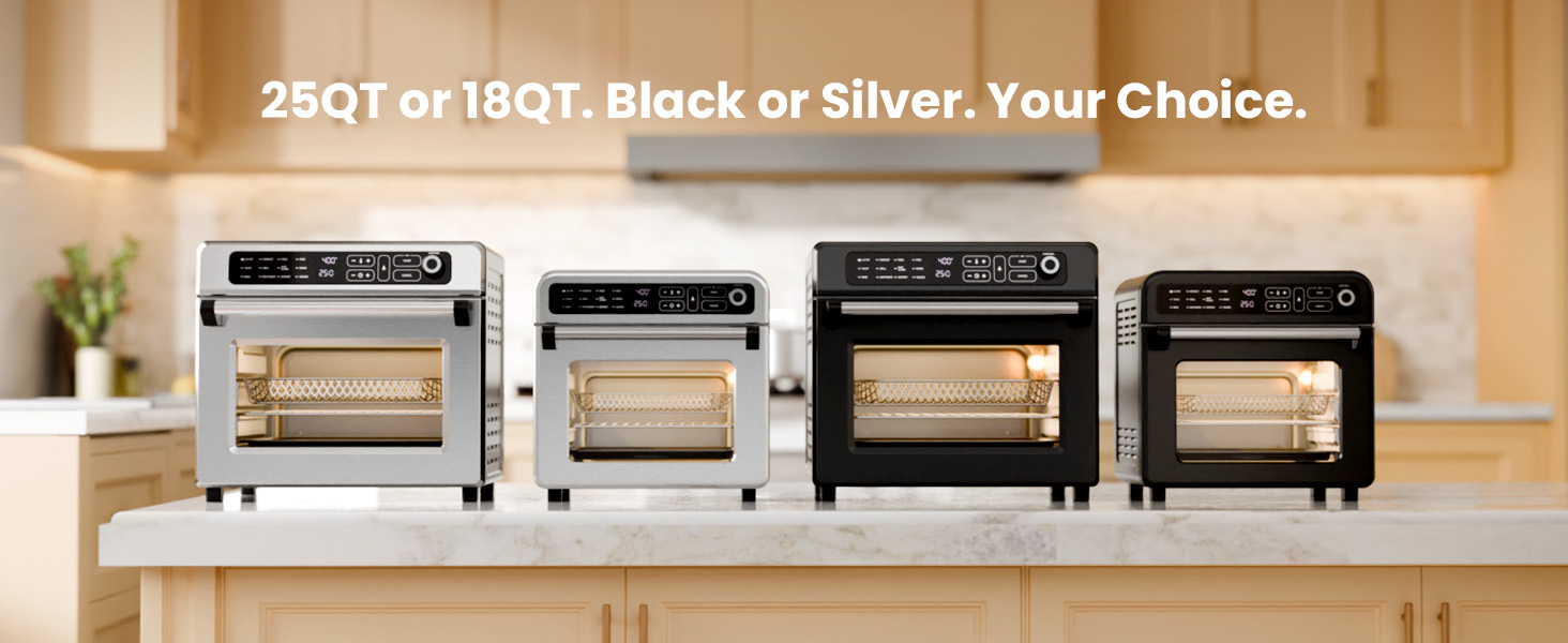 25QT or 18QT.Black or Silver.Your Choice.