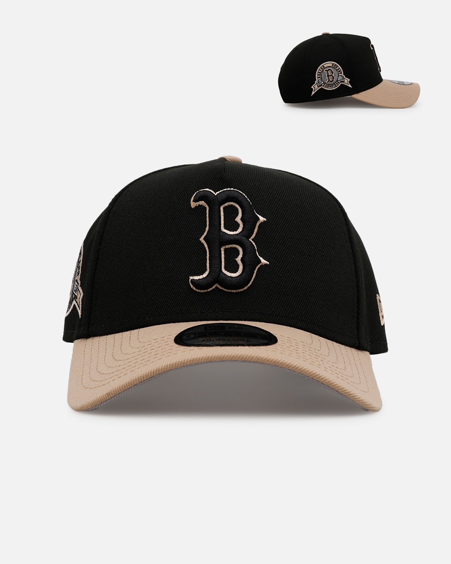 New Era Boston Red Sox 'Desert Nights' 9FORTY A-Frame Snapback Black/Camel、mySite、zt4zffjzw