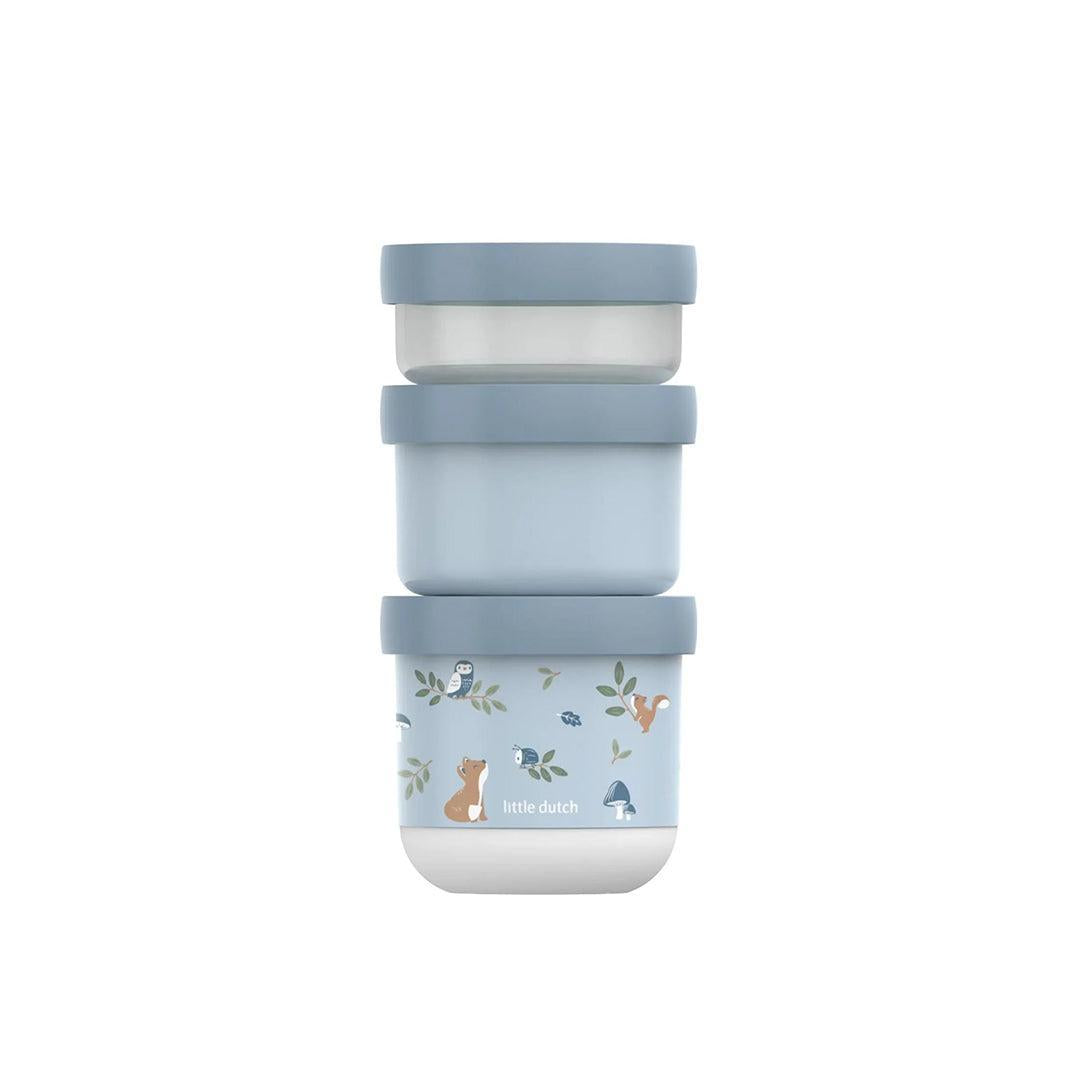  Little Dutch Set Snack Box Stack Mepal Mio - Blue、mySite、merchandisen