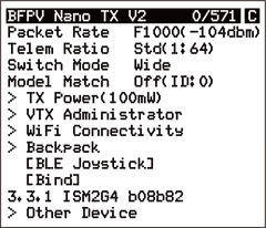 BetaFPV 2 Watt ELRS Nano 900MHz-EU RC Transmitter Module - V2