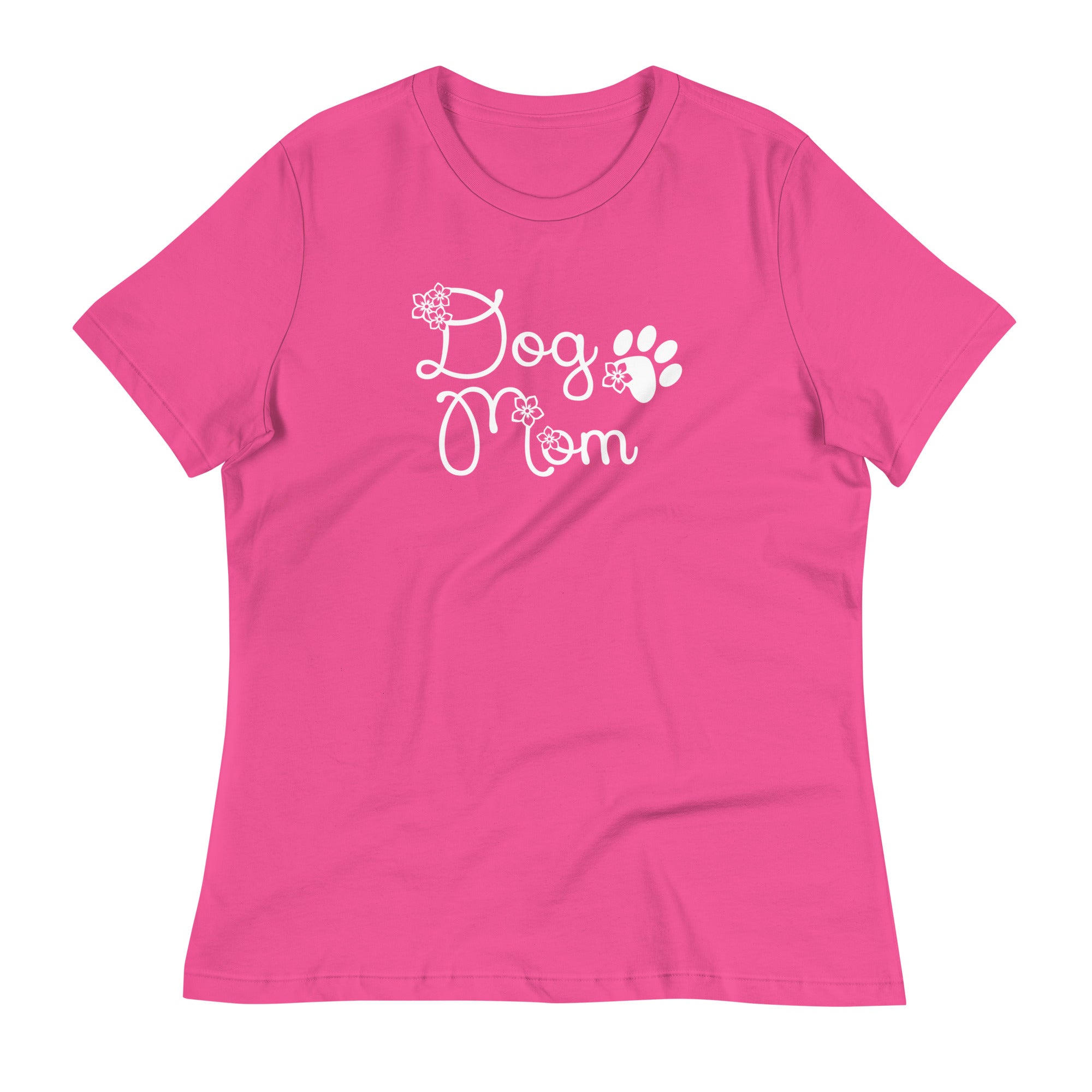 Dog Mom Relaxed T-Shirt、mySite、camillekostekn