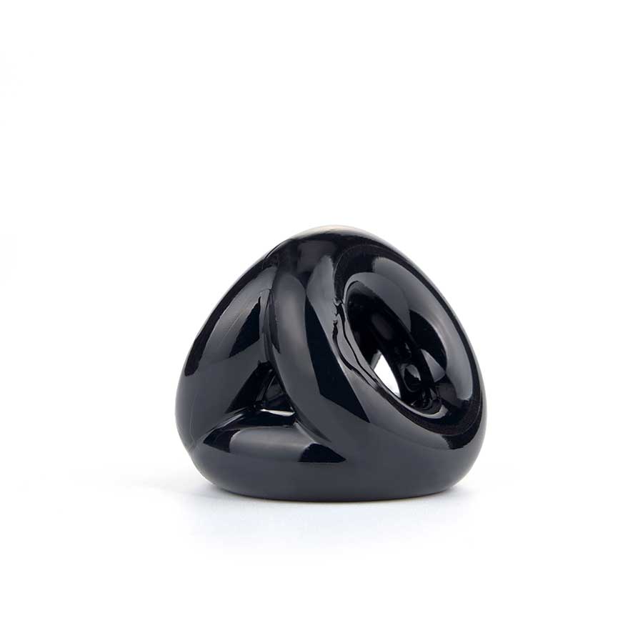 The Trio Cock Ring & Ball Stretcher Black by Lynk Pleasure、mySite、bottomscart