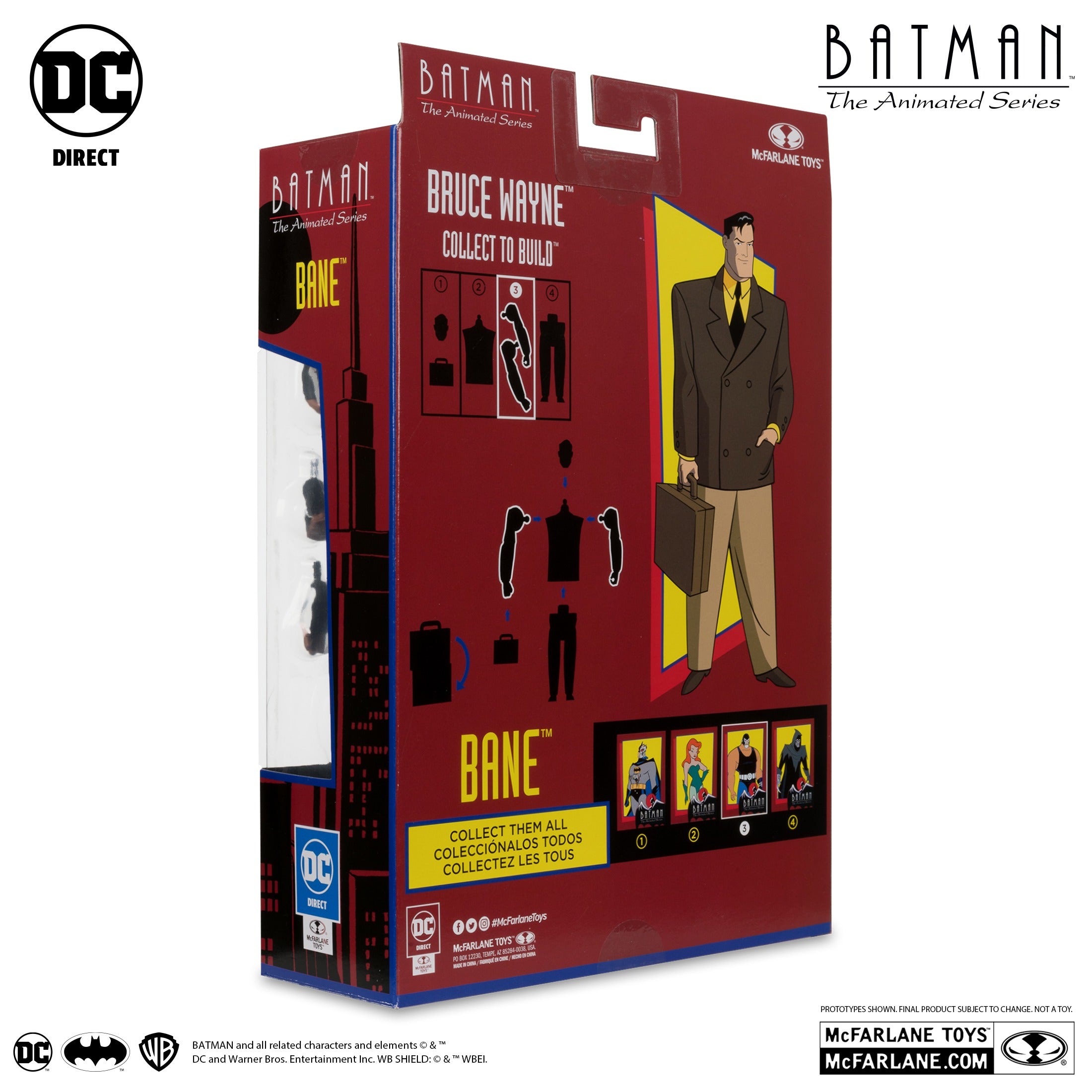 DC Direct Exclusive Batman The Animated Series Bane (Bruce Wayne BAF)、mySite、hgirdovlk
