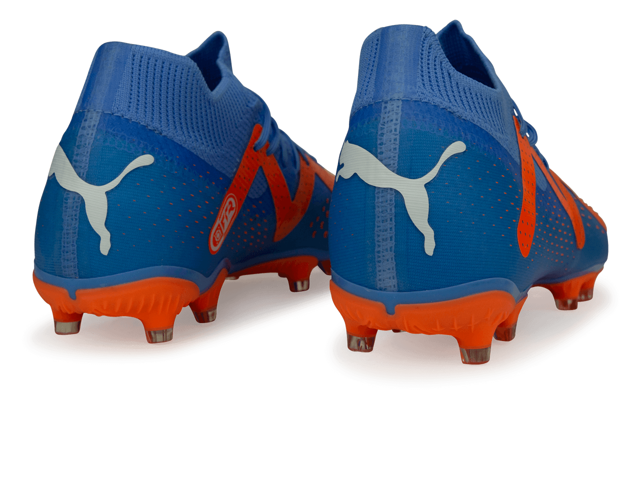 PUMA Men's Future Match FG/AG Blue/Orange、mySite、noshort
