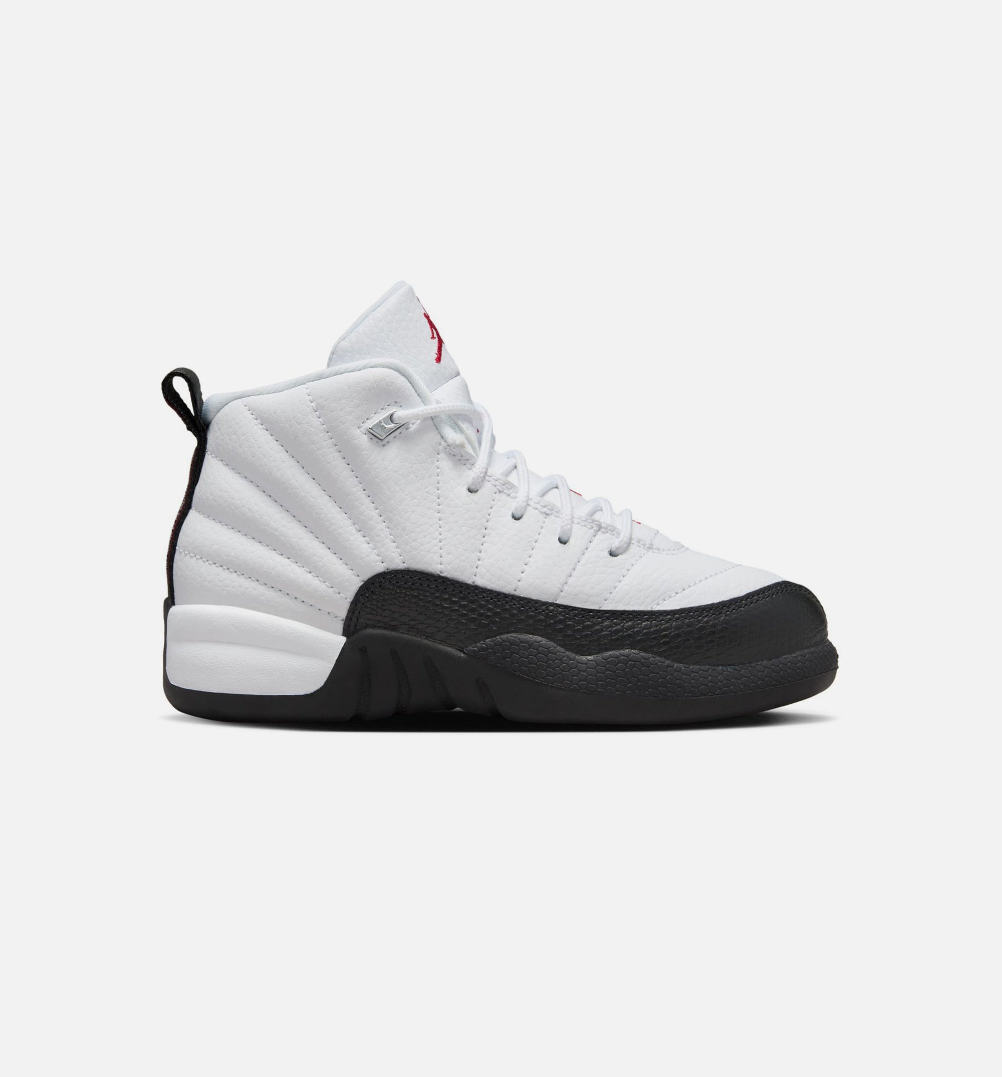 Air Jordan 12 Retro Taxi Flip Preschool Lifestyle Shoe - White/Gym Red/Black、mySite、dreamappss