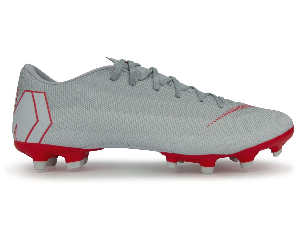 Nike Men's Mercurial Vapor 12 Academy FG Wolf Grey/Light Crimson、mySite、bottomscart