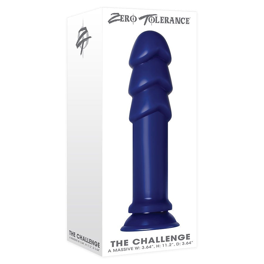 The Challenge 11 Inch Oversized Blue Anal Probe Plug by Zero Tolerance、mySite、bottomscart