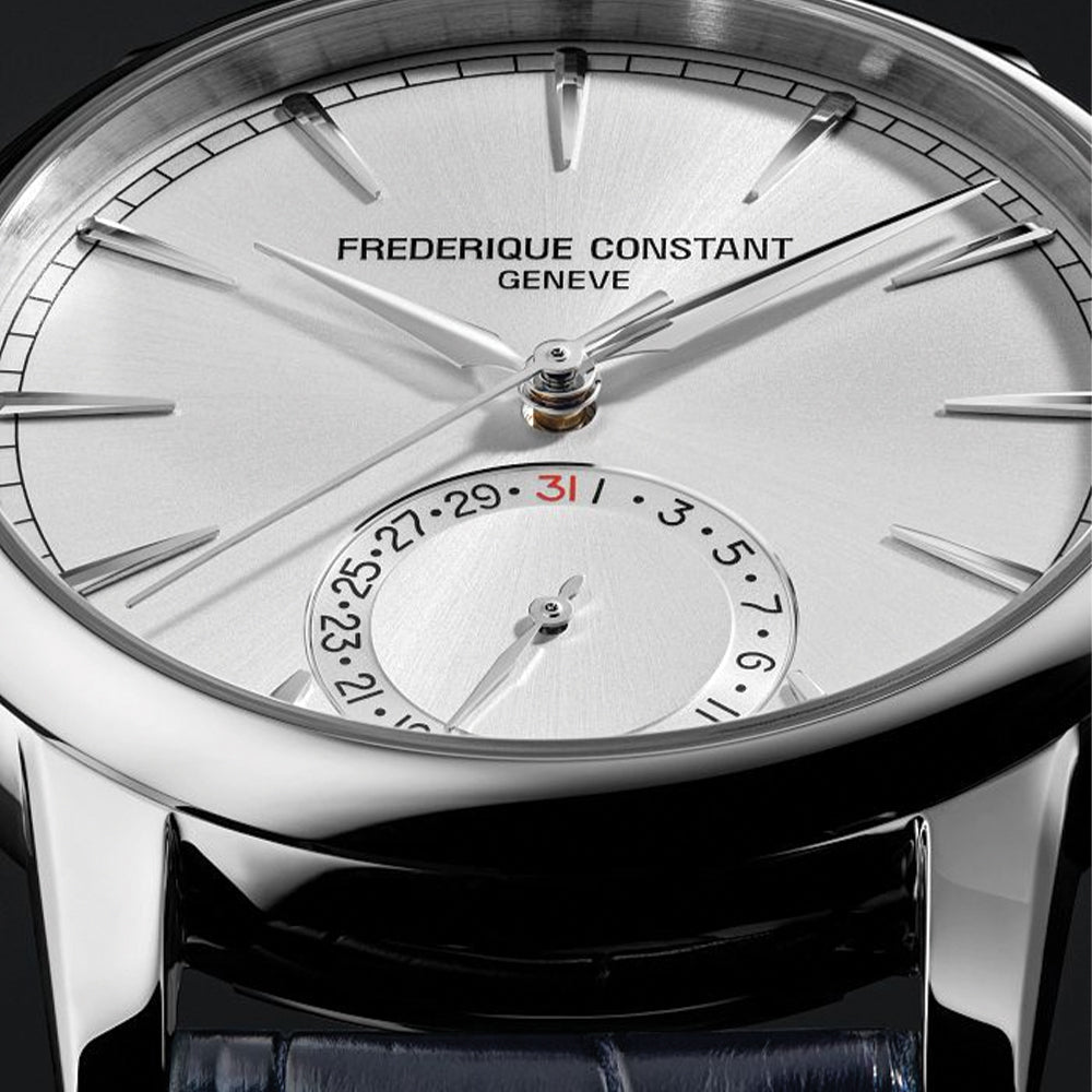 Manufacture Classic Date Automatic 40mm - Silver on Leather Strap、mySite、botmansion