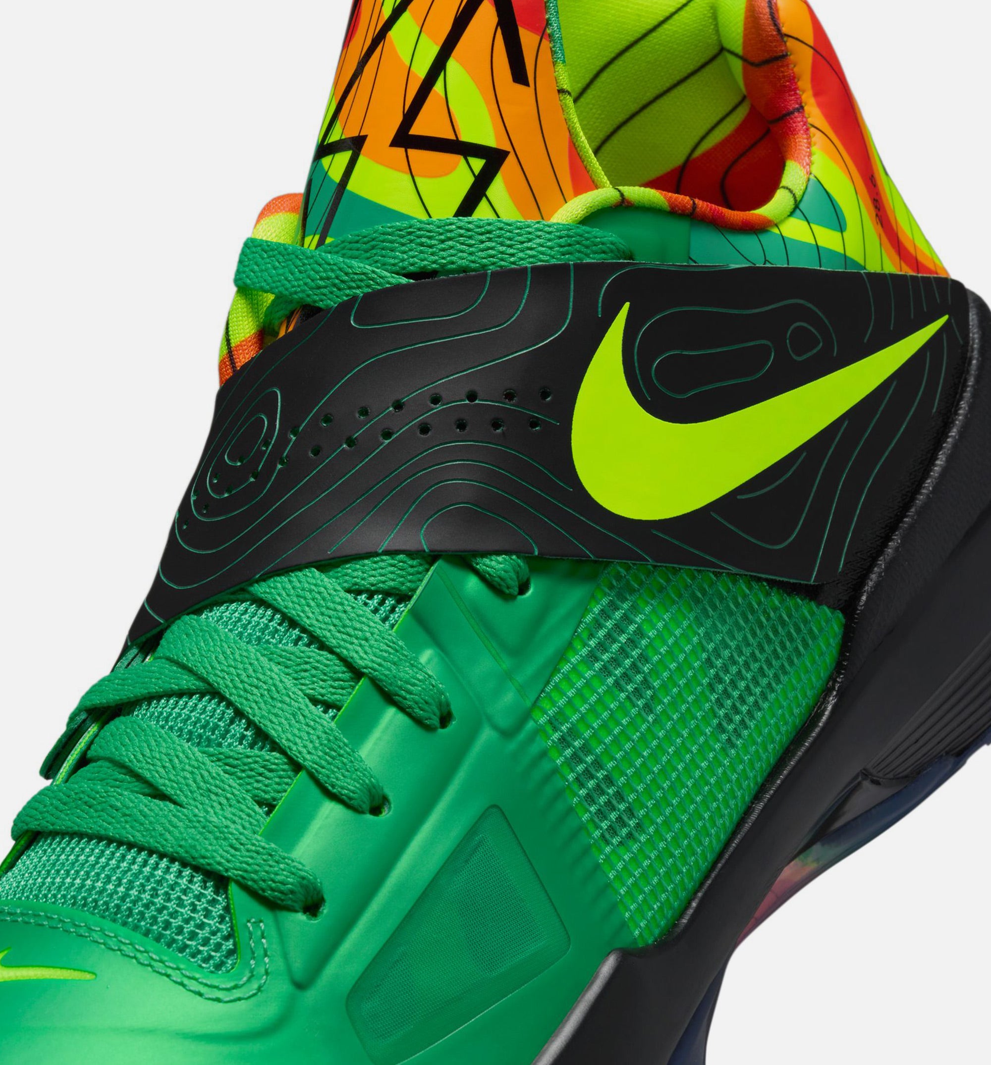 KD 4 Weatherman Mens Lifestyle Shoe - Lush Green/Volt/Black/Team Orange、mySite、dreamappss