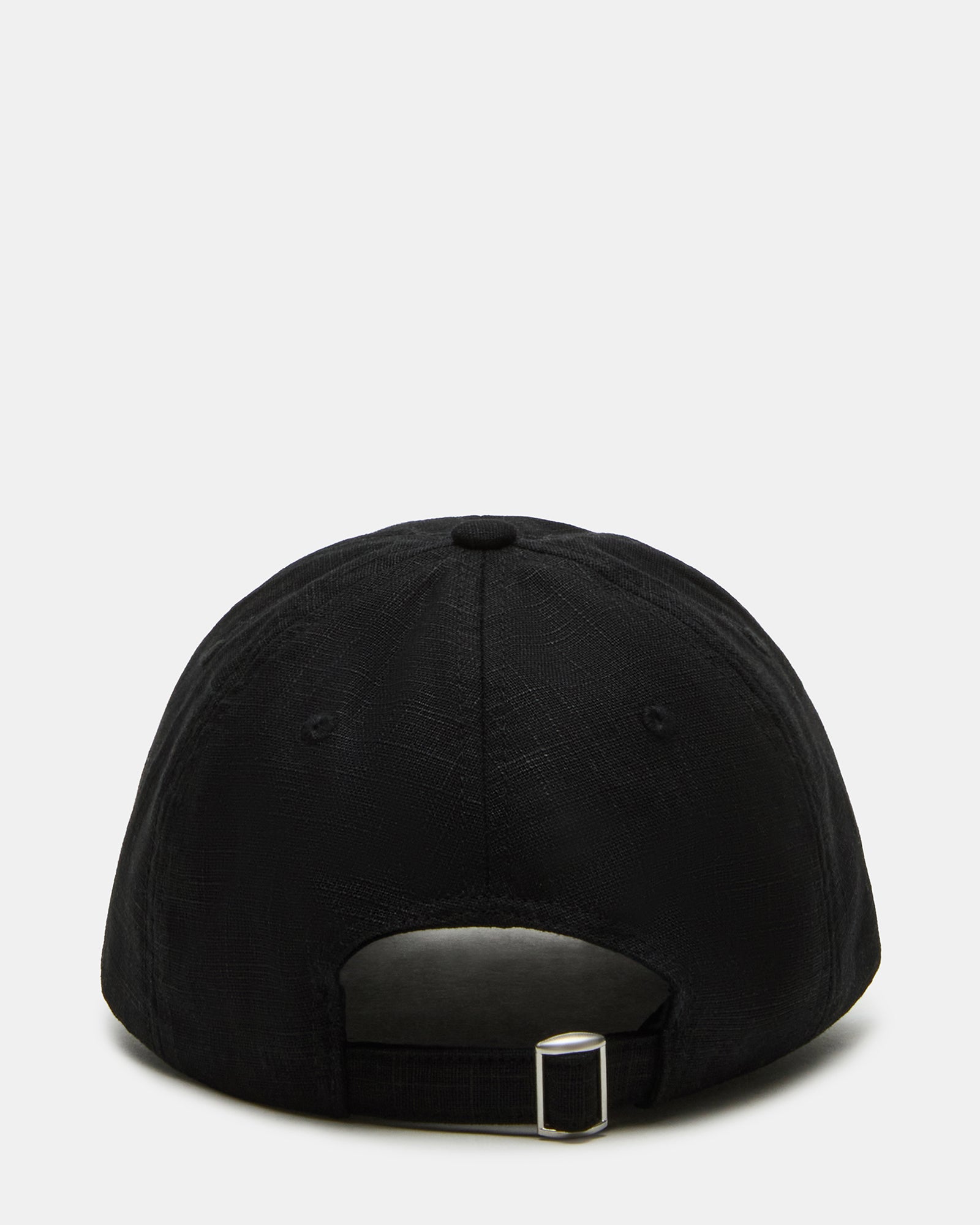 LINEN BASEBALL CAP BLACK、mySite、gtrtttuynbv