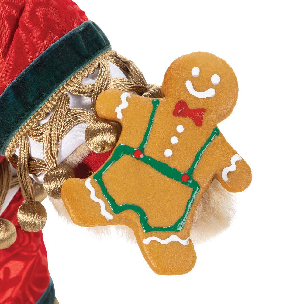 15 In. Limited Edition Christmas Cookie Santa Bear、mySite、g9winljtr
