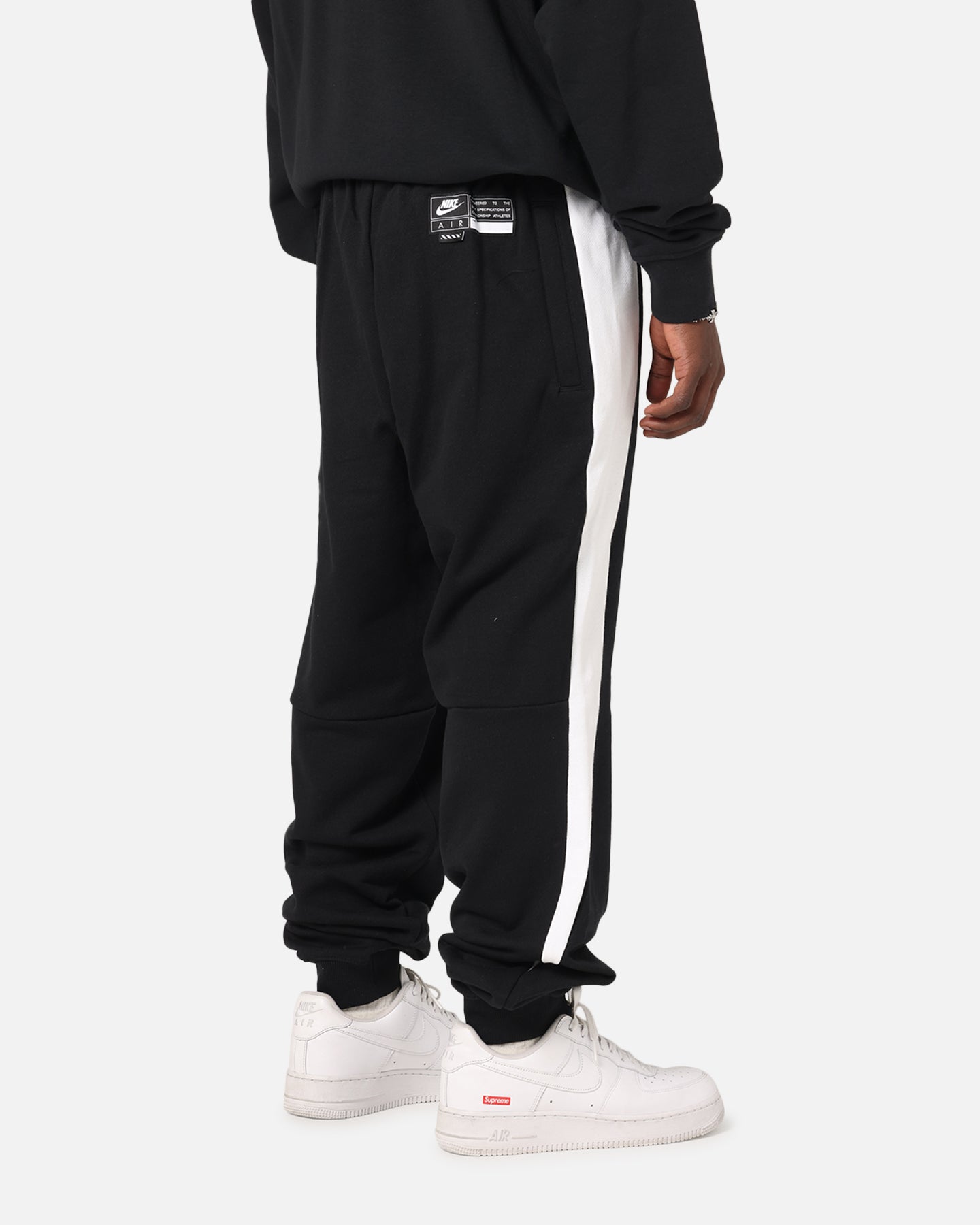 Nike Air Fleece Joggers Black/White/Black、mySite、zt4zffjzw