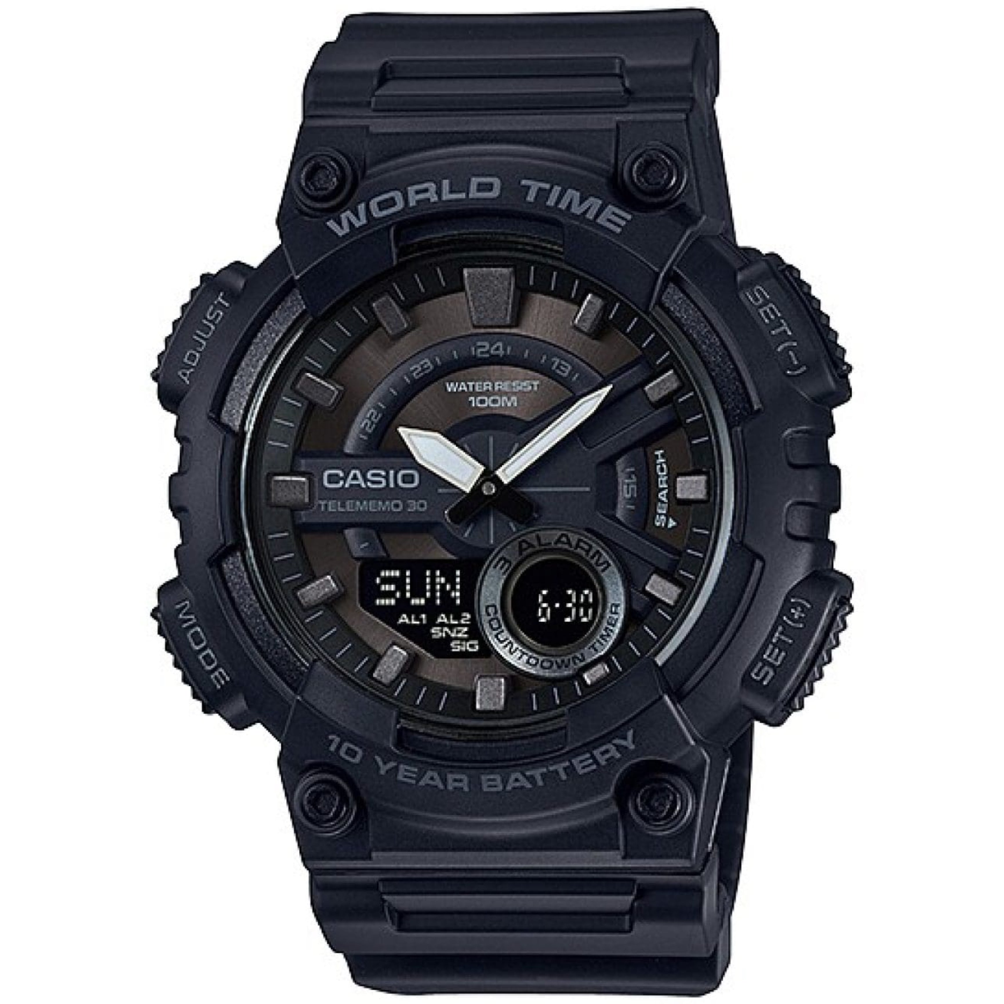  Casio Men aeq-110w-1bvdf