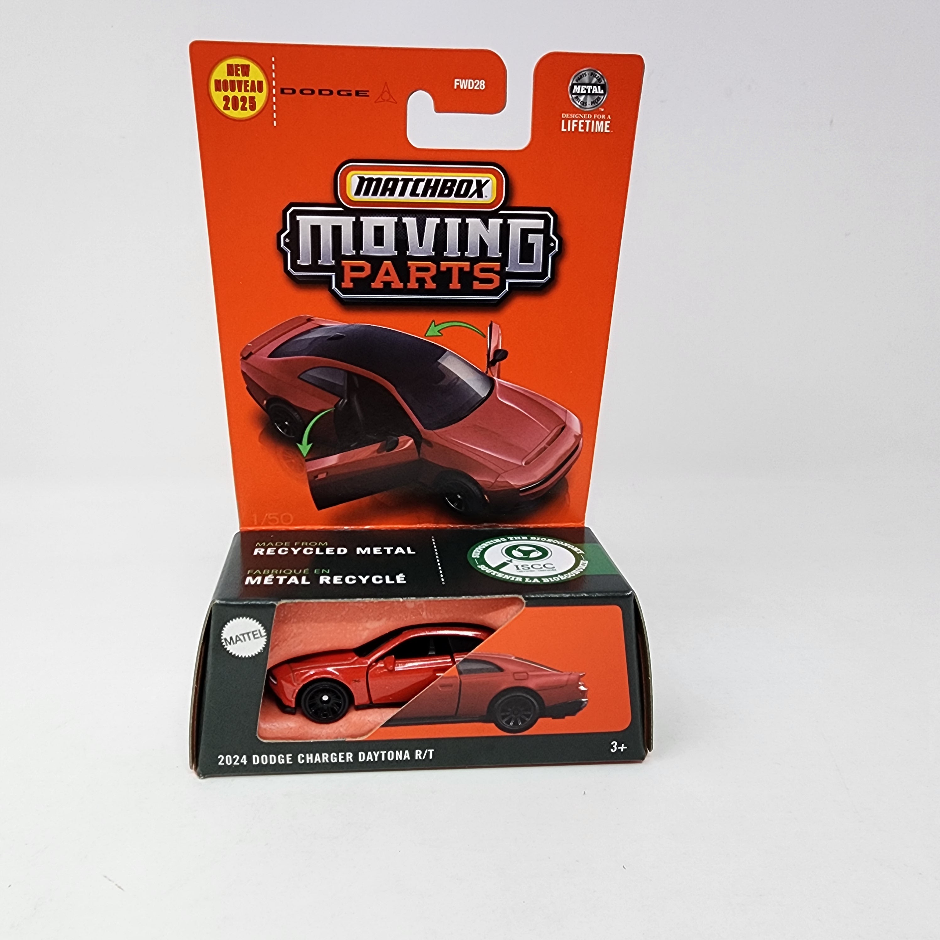 2024 Charger Daytona R/T * RED * 2025 Matchbox Moving Parts Case E、mySite、hgirdovlk