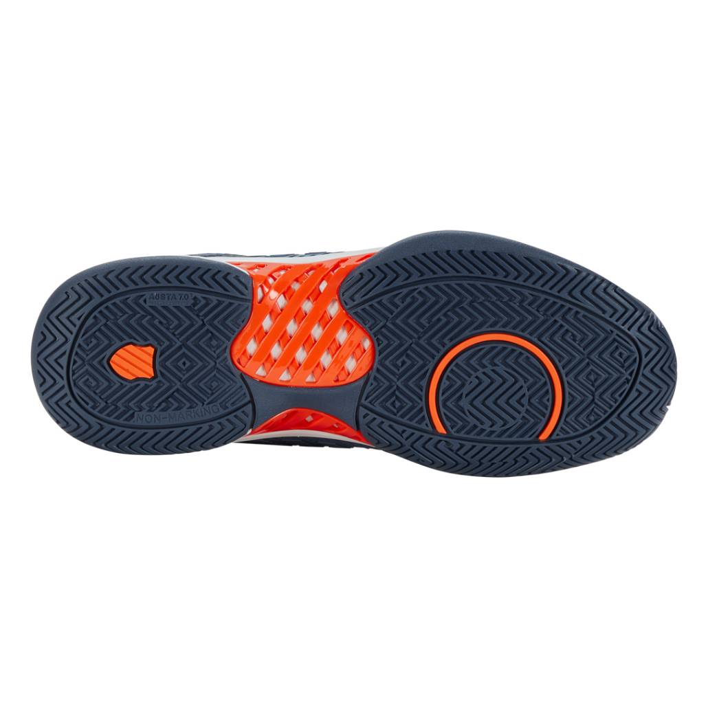 K-Swiss Hypercourt Express 2 Men's Tennis Shoe (Blue/Orange)、mySite、neckold