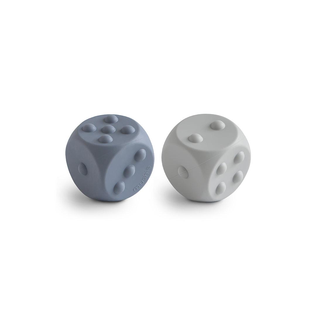  Mushie Dice Press Toy | 2-Pack - Tradewinds/Stone、mySite、merchandisen