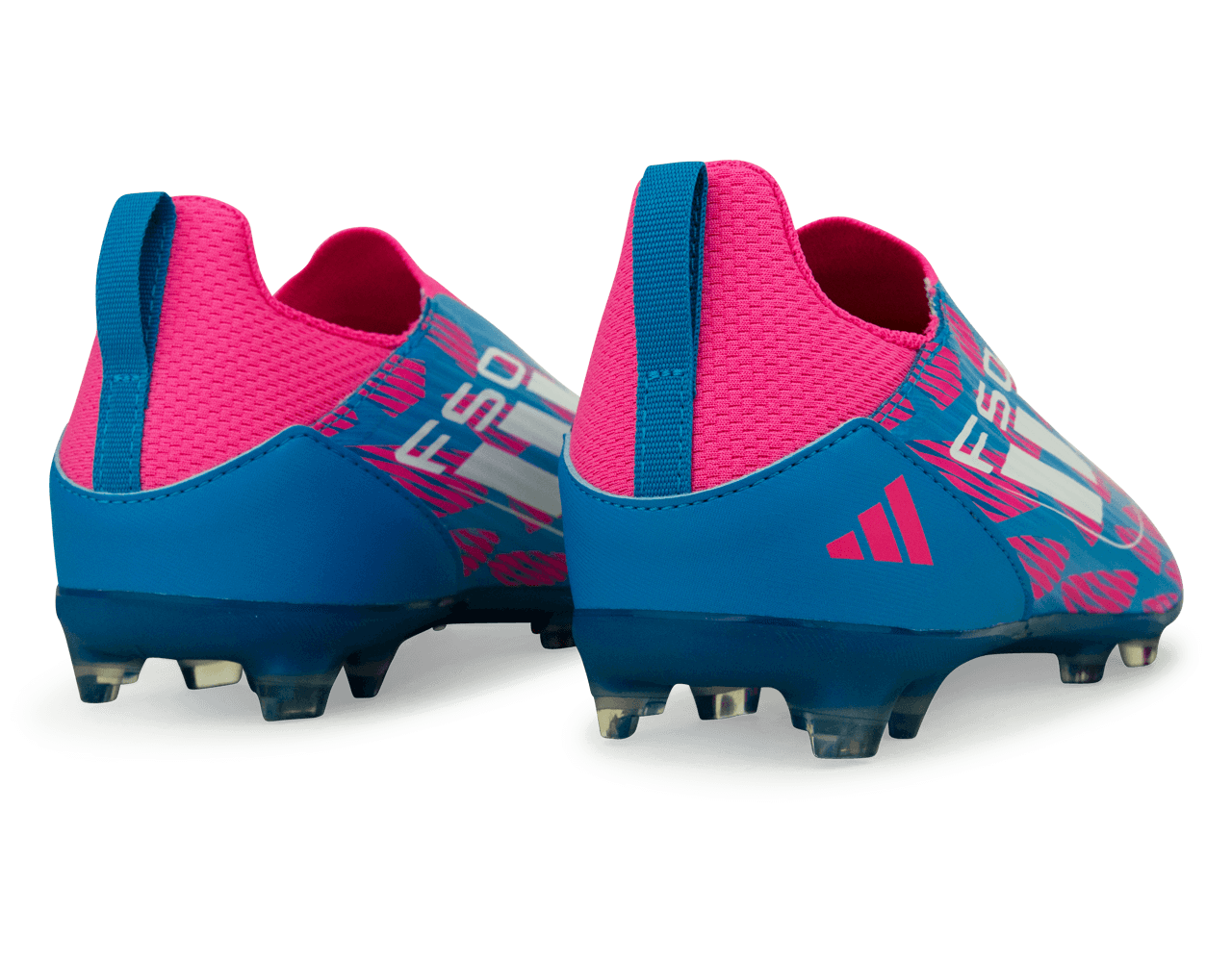 adidas Kids F50 League LL FG/MG Blue/White/Pink、mySite、noshort