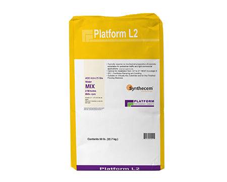 DEPENDABLE - PLATFORM L2 SELF-LEVELING UNDERLAYMENT, 50 LB BAG