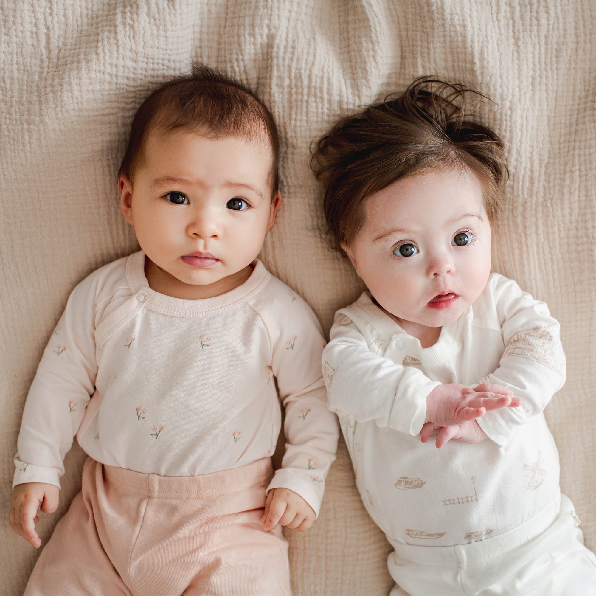  Amsterdam 3 Piece Bodysuit & Pant Set - Eggshell、mySite、layawaytickets