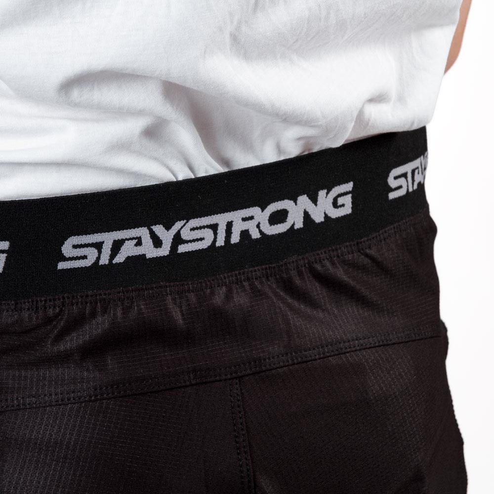  Stay Strong Youth V3 Race Shorts - Black/White、mySite、merchandisen