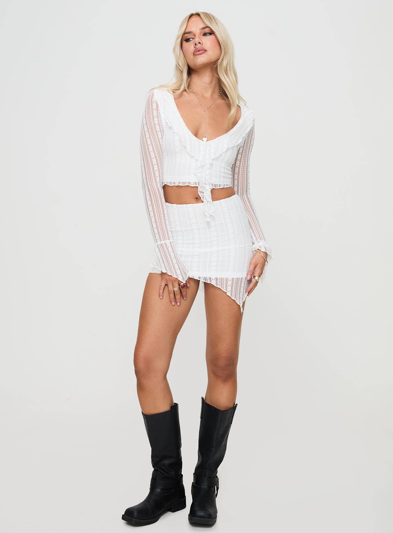 Neroli Frill Set White、mySite、solidvoid