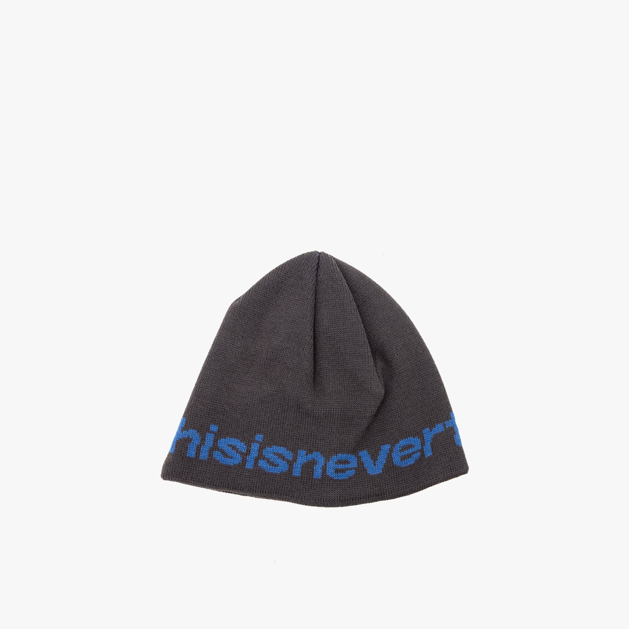  thisisneverthat SP-Logo No Cuff Beanie / Charcoal、mySite、merchandisen