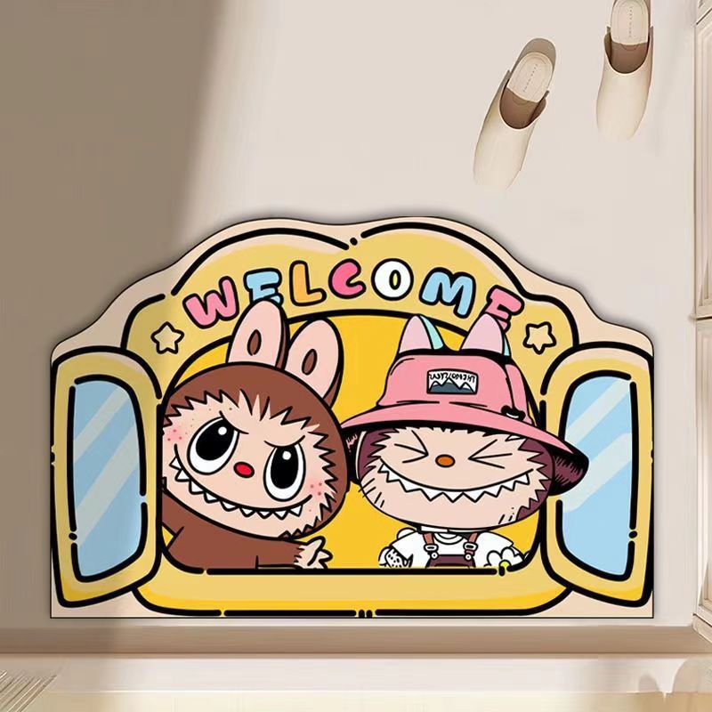  LABUBU Rugs, Decoration for Living Room, Mats for Bathroom、mySite、greenlandpopulation